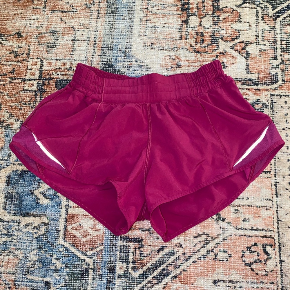 Lululemon pink shorts